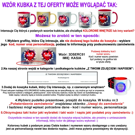Kubek LILO I STICH Personalizowany z imieniem dedykacją RÓŻNE WZORY